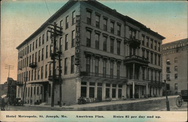 Hotel Metropole St. Joseph Missouri