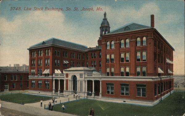Live Stock Exchange St. Joseph Missouri