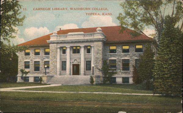 Carnegie Library, Washburn College Topeka Kansas