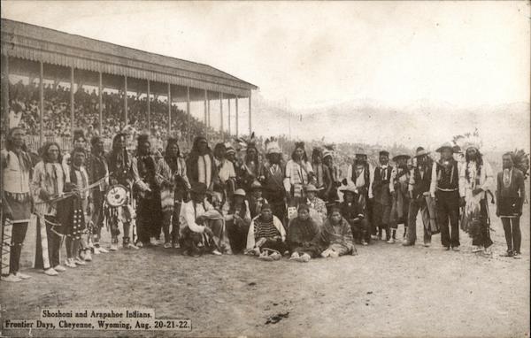 Shoshoni and Arapahoe Indians - Frontier Days Cheyenne Wyoming
