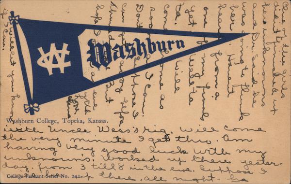 Washburn College Topeka Kansas