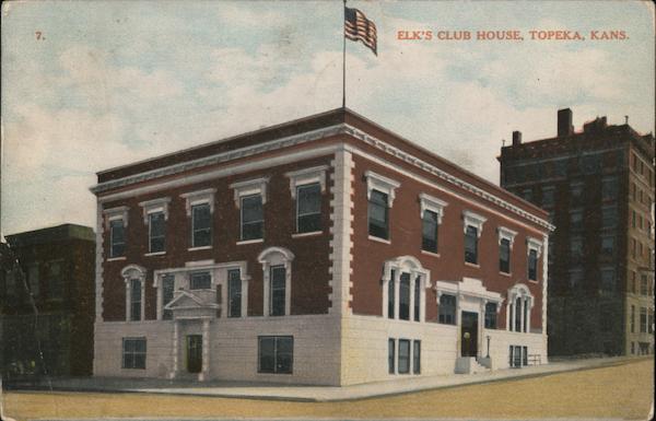Elk's Club House Topeka Kansas