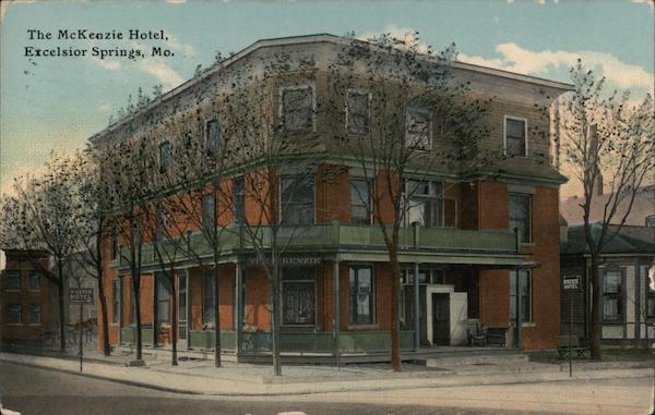 The McKenzie Hotel Excelsior Springs Missouri