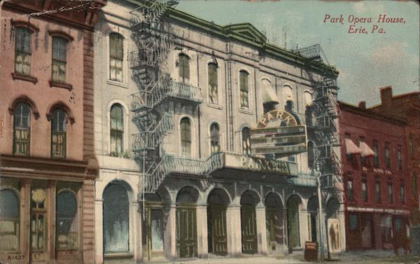 Park Opera House Erie Pennsylvania