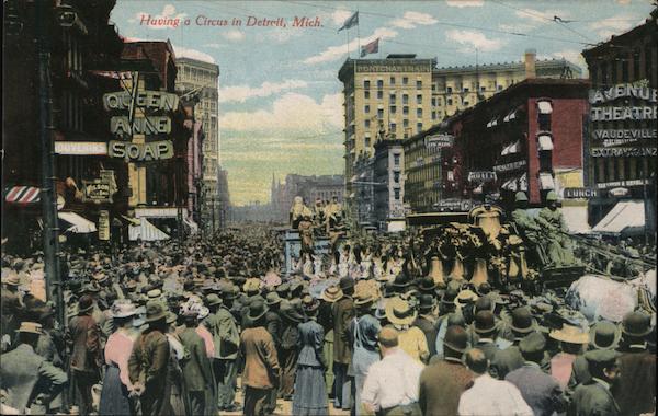 Having a Circus Detroit Michigan