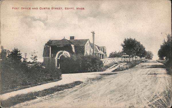 Post Office and Curtis Street Egypt Massachusetts