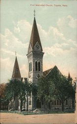 First Methodist Church Postcard