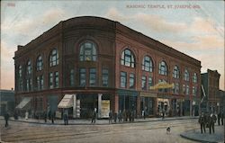 Masonic Temple Postcard