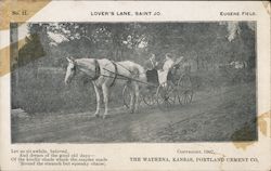 Lover's Lane Postcard
