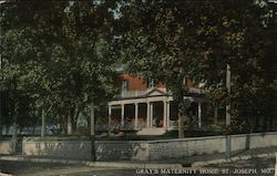 Gray's Maternity Home Postcard