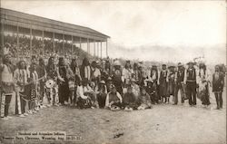 Shoshoni and Arapahoe Indians - Frontier Days Postcard