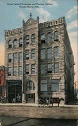 Grand Island Business and Normal College Postcard