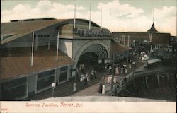 Dancing Pavillion Venice, CA Postcard Postcard Postcard