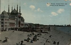 Bath House Ocean Park, CA Postcard Postcard Postcard