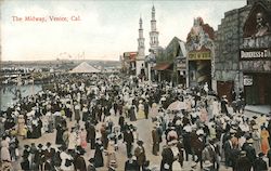 The Midway Venice, CA Postcard Postcard Postcard