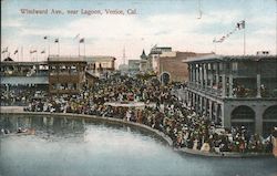 Windward Ave., near Lagoon Venice, CA Postcard Postcard Postcard