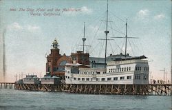 The Ship Hotel and the Auditorium Postcard