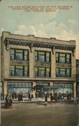 The New Store Building of the Warren M Crosby Dry Goods Company Postcard