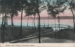 Bridge, Hotel Blake Postcard