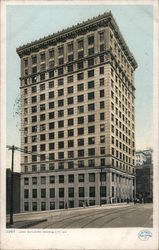 Long Building Postcard