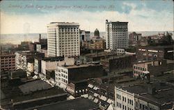 Looking North East from Baltimore Hotel Postcard
