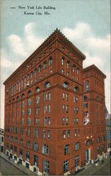 New York Life Building Postcard