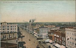 Kansas Avenue, North from Roof Garden Postcard