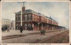 Santa Fe Depot Postcard