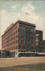 New National Hotel Postcard