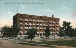 General Offices, Santa Fe Railroad Postcard