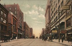 Grand Avenue North from 12th Street Postcard