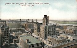 General View and Board fo Trade Postcard