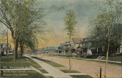 Seventeenth Street, North from Orville Avenue Kansas City, KS Postcard Postcard Postcard