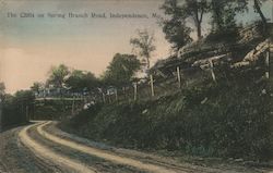 The Cliffs on Spring Branch Road Independence, MO Postcard Postcard Postcard