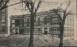 New Science Hall, William Jewell College Postcard