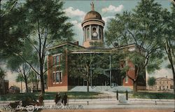 Clay County Court House Postcard