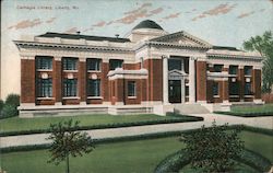 Carnegie Library Postcard