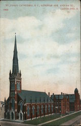 St. John's Cathedral Cleveland, OH Postcard Postcard Postcard