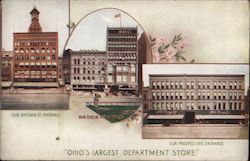 May Company Department Store - Ontario, Euclid and Prospect Postcard