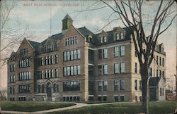 West High School Postcard