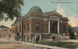 Public Library Postcard