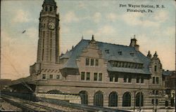 Fort Wayne Station, N.S. Postcard