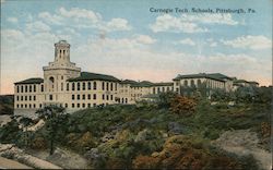 Carnegie Technical Schools Postcard