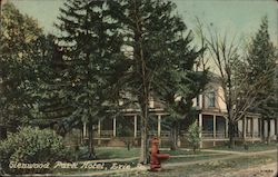 Glenwood Park Hotel Postcard