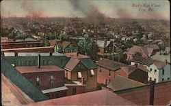 Bird's=Eye View Postcard