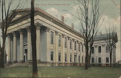 Erie County Court House Postcard