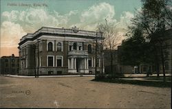 Public Library Postcard