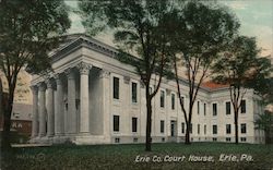 Erie County Court House Pennsylvania Postcard Postcard Postcard