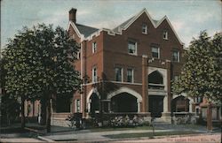 Old Ladies Home Postcard