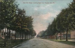 East 6th Street Looking East from parade Postcard